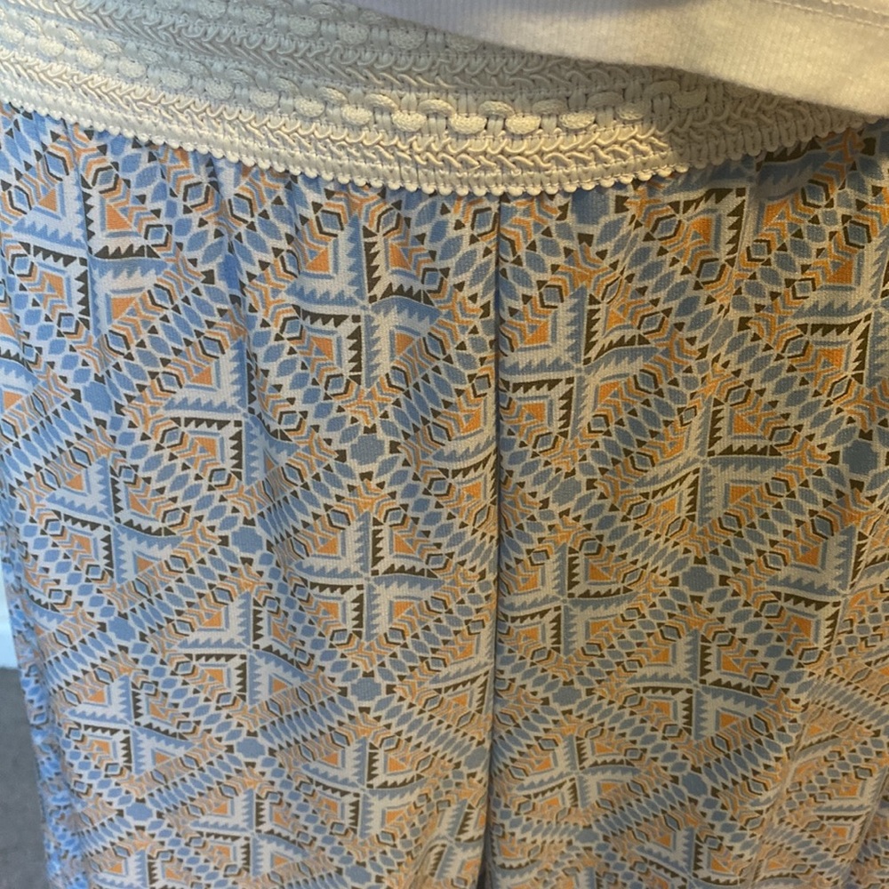 PRE-OWNED VINTAGE AMERICA BOHO WIDE LEG PANTS - Picture 4 of 8